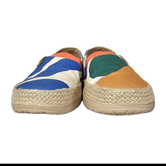 UIN Tropical Day Marbella 8.5 Women's Canvas Espadrilles Colorful Light Shoes - Picture 7 of 13